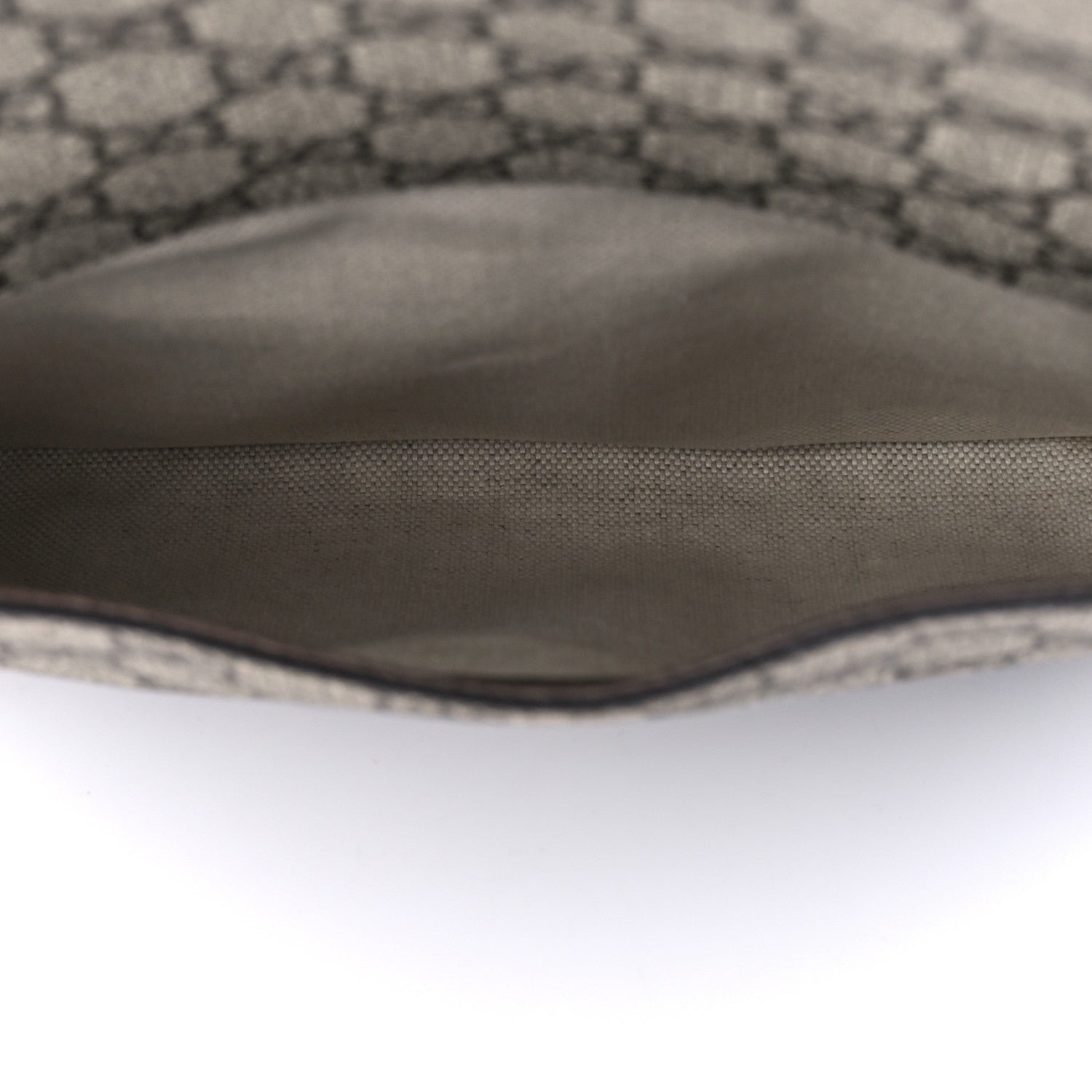 Gucci GG Supreme Monogram Web Neo Vintage Double Flap Messenger Bag Beige New Acero 6 of 11