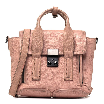 3.1 Phillip Lim Textured Calfskin Mini Pashli Satchel Petal 1 of 8
