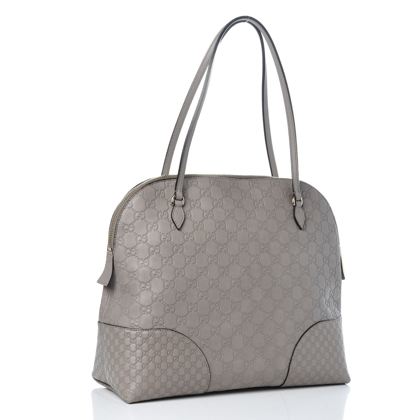 Guccissima Medium Bree Shoulder Bag Storm Grey