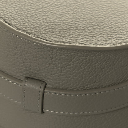 Chloe Calfskin Embroidery Mini Marcie Round Crossbody Bag Slate Green 10 of 10