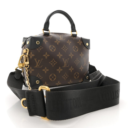 Louis Vuitton Monogram Petite Malle Souple Black 3 of 10