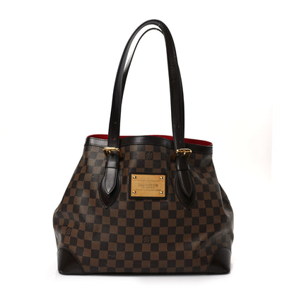 Louis Vuitton Damier Ebene Hampstead MM 1 of 9