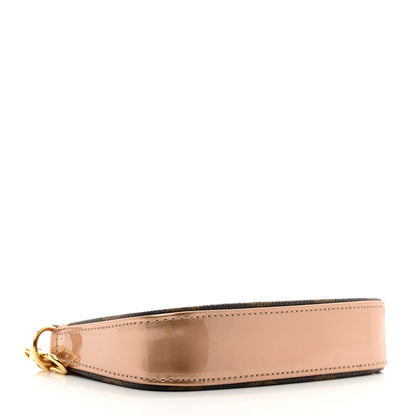 Louis Vuitton Metallic Vernis Mini Pochette Accessories Rose Gold 4 of 6