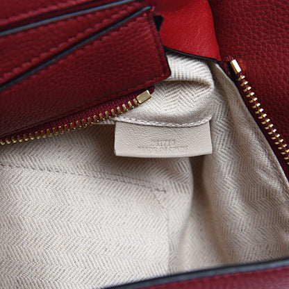 Loewe Calfskin Medium Puzzle Bag Rouge 9 of 10