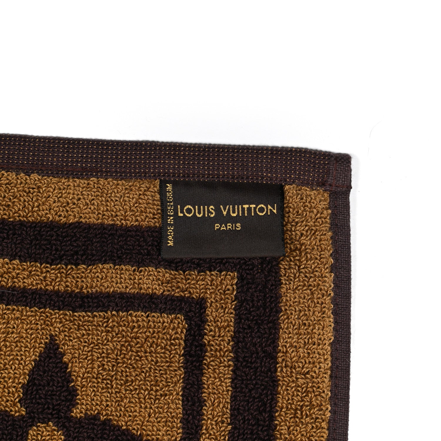 Louis Vuitton Cotton Monogram Classic Beach Towel Brown 5 of 6