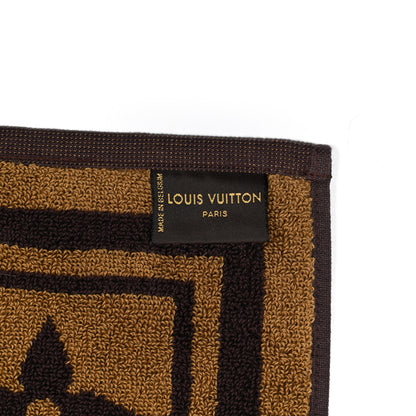 Louis Vuitton Cotton Monogram Classic Beach Towel Brown 5 of 6