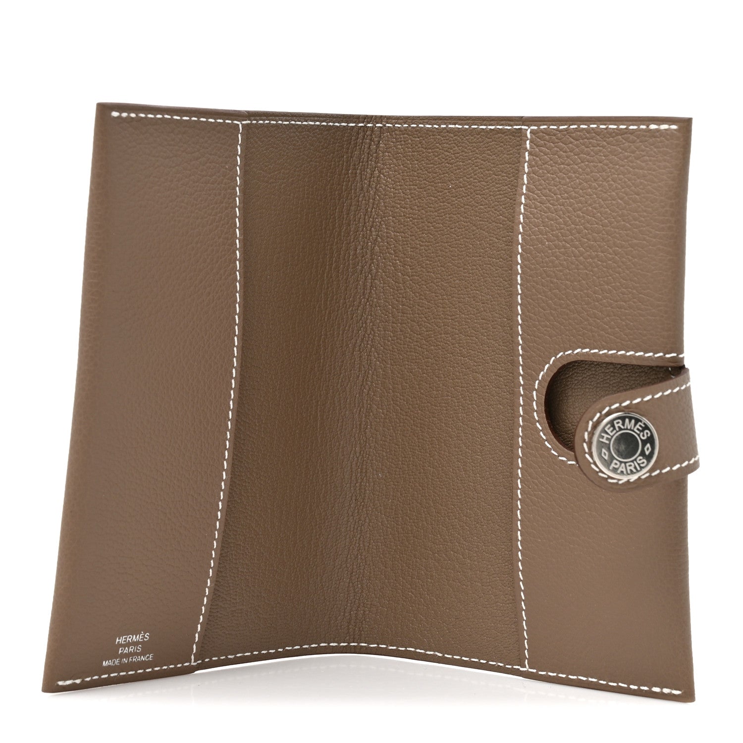 Hermes Evercolor R.M.S Passport Holder Etoupe 3 of 6