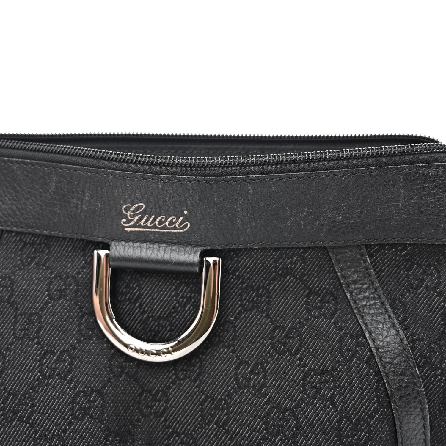 Gucci Monogram Small D Gold Ring Messenger Brown 11 of 14