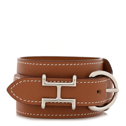 Hermes Swift Trench Cuff Bracelet T5 Gold 1 of 6