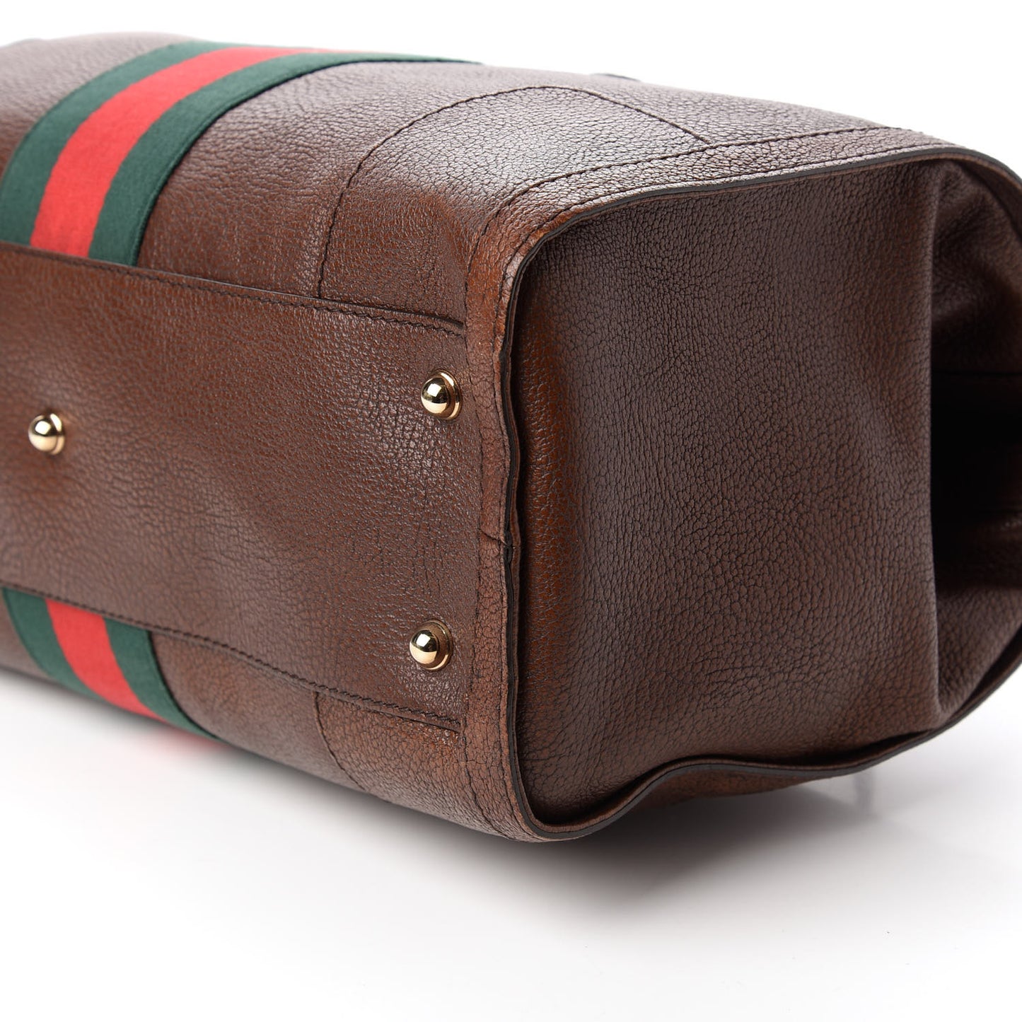 Calfskin Medium Web Seventies Boston Brown