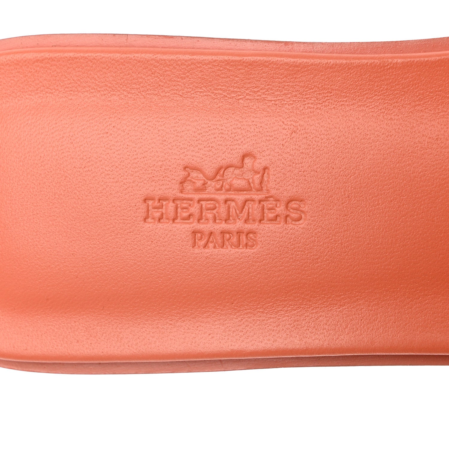 Hermes Epsom Oran Sandals 40 Orange Joey 6 of 9