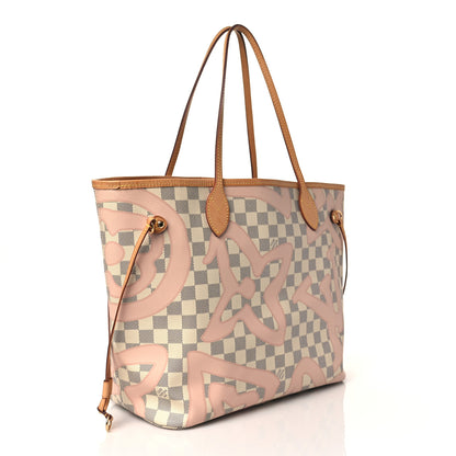 Louis Vuitton Damier Azur Tahitienne Neverfull MM 4 of 11