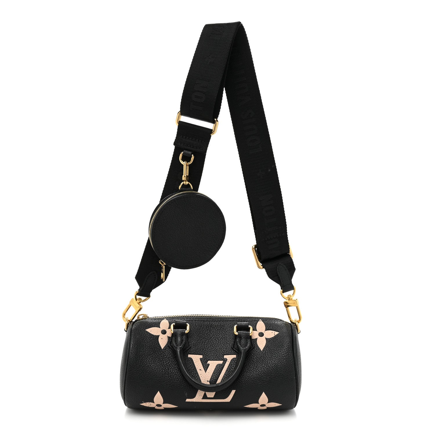 Louis Vuitton Empreinte Monogram Giant Papillon BB Black Beige 1 of 11