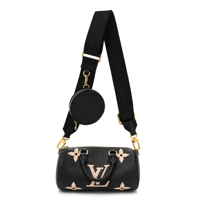 Louis Vuitton Empreinte Monogram Giant Papillon BB Black Beige 1 of 11