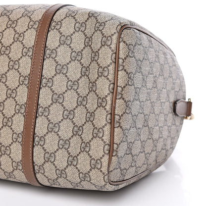 Gucci GG Supreme Monogram Margaux Calfskin Medium Nice Boston Beige Ebony Acero 10 of 10