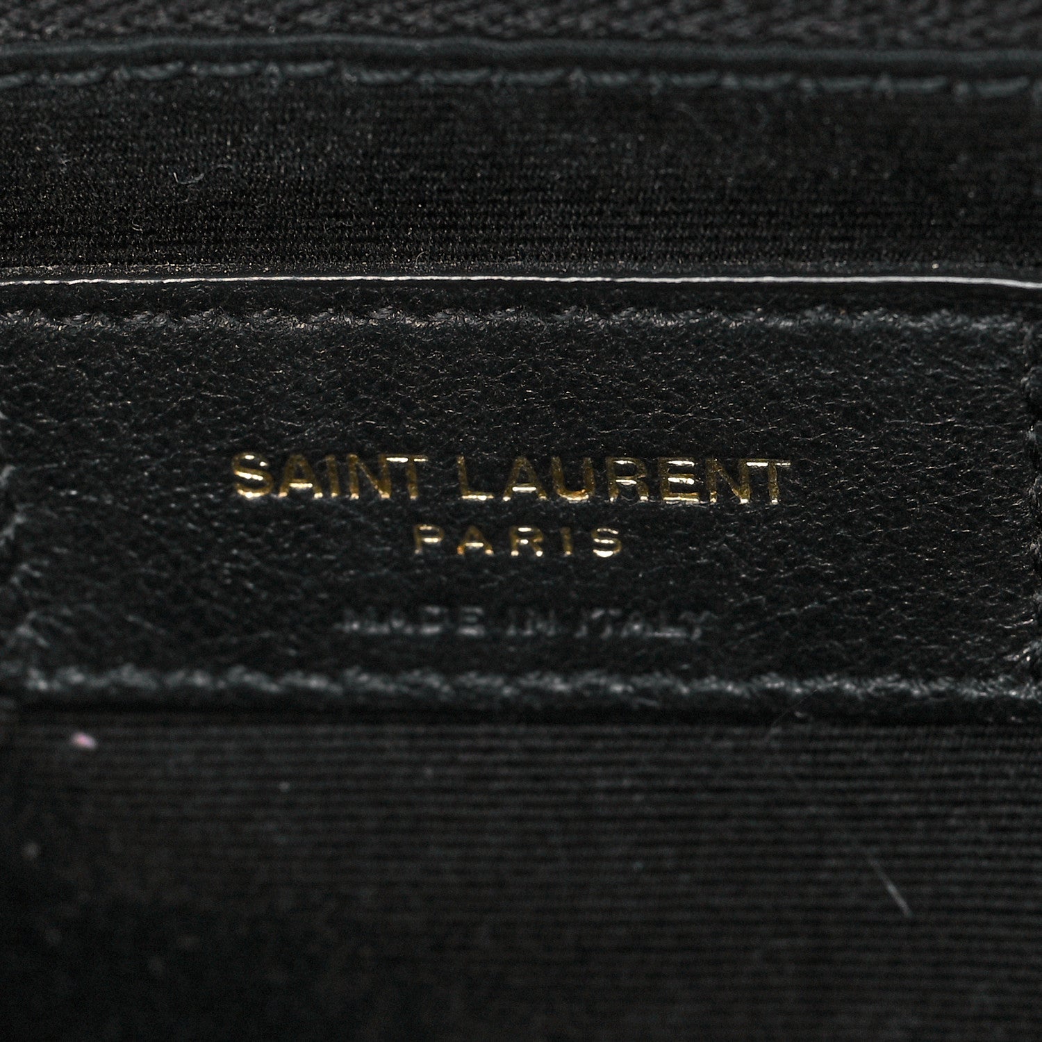 Saint Laurent Calfskin Y Quilted Monogram Medium Loulou Chain Satchel Black 7 of 13