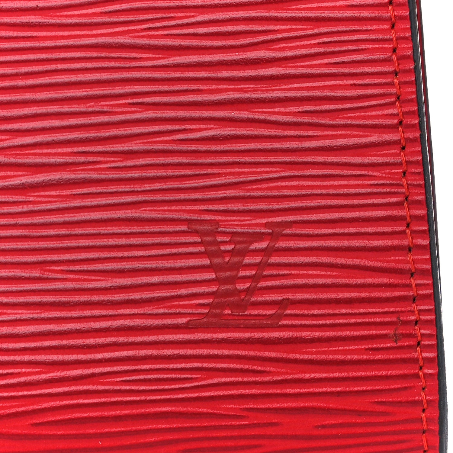 Louis Vuitton Epi Pochette Accessories 21 Castillan Red 6 of 11