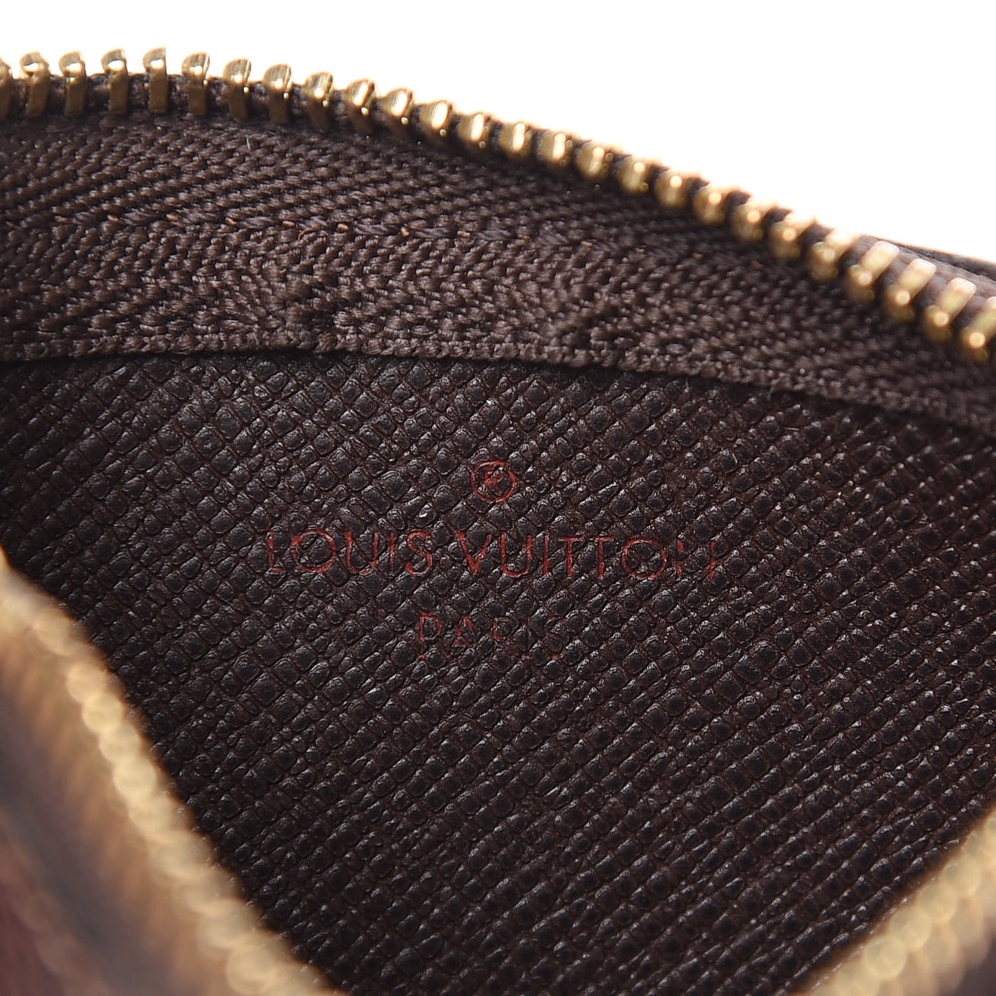 Damier Ebene Key Pouch