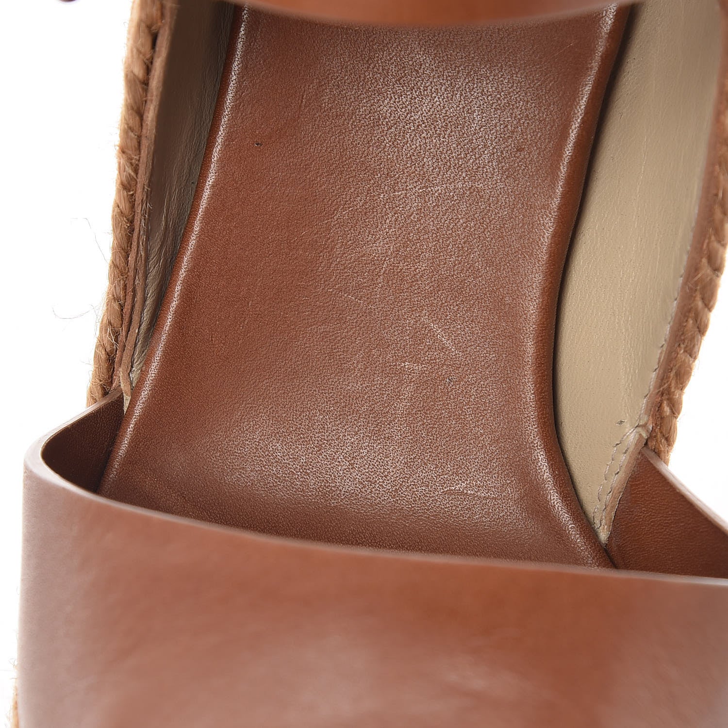 Christian Louboutin Praia 140 Platform Espadrilles 37 Tobacco 10 of 20