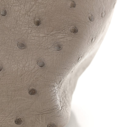 Hermes Ostrich Picotin Lock 18 Gris Tourterelle 11 of 13