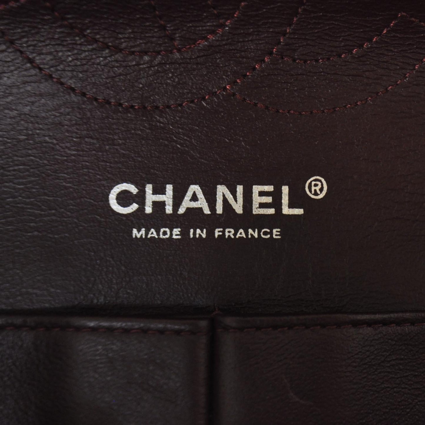 Patent Quilted Medium Double Flap Bordeaux