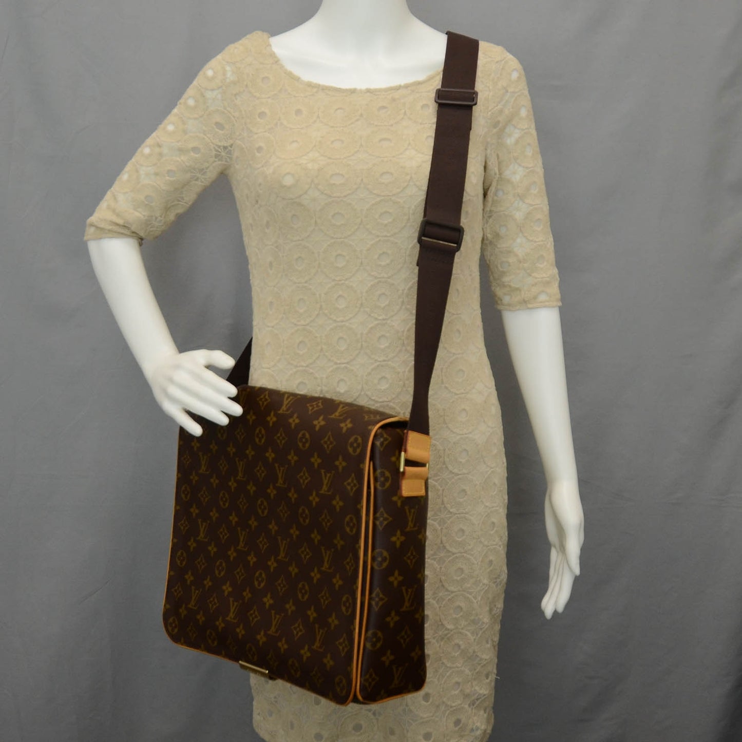 Monogram Abbesses Messenger Bag