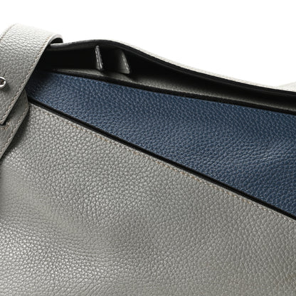 Loewe Calfskin Puzzle Bag XL Grey Blue 7 of 9