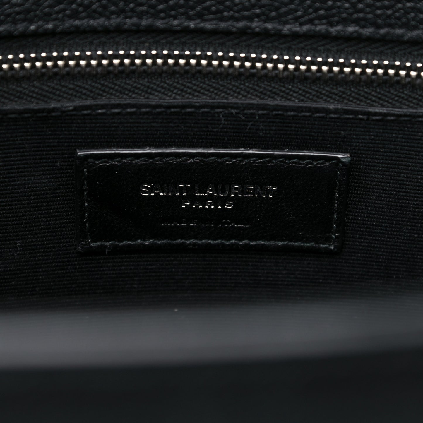 Grained Calfskin Small Sac De Jour Black