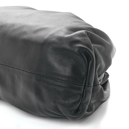 Bottega Veneta Smooth Butter Calf The Pouch Oversized Clutch Black 12 of 12
