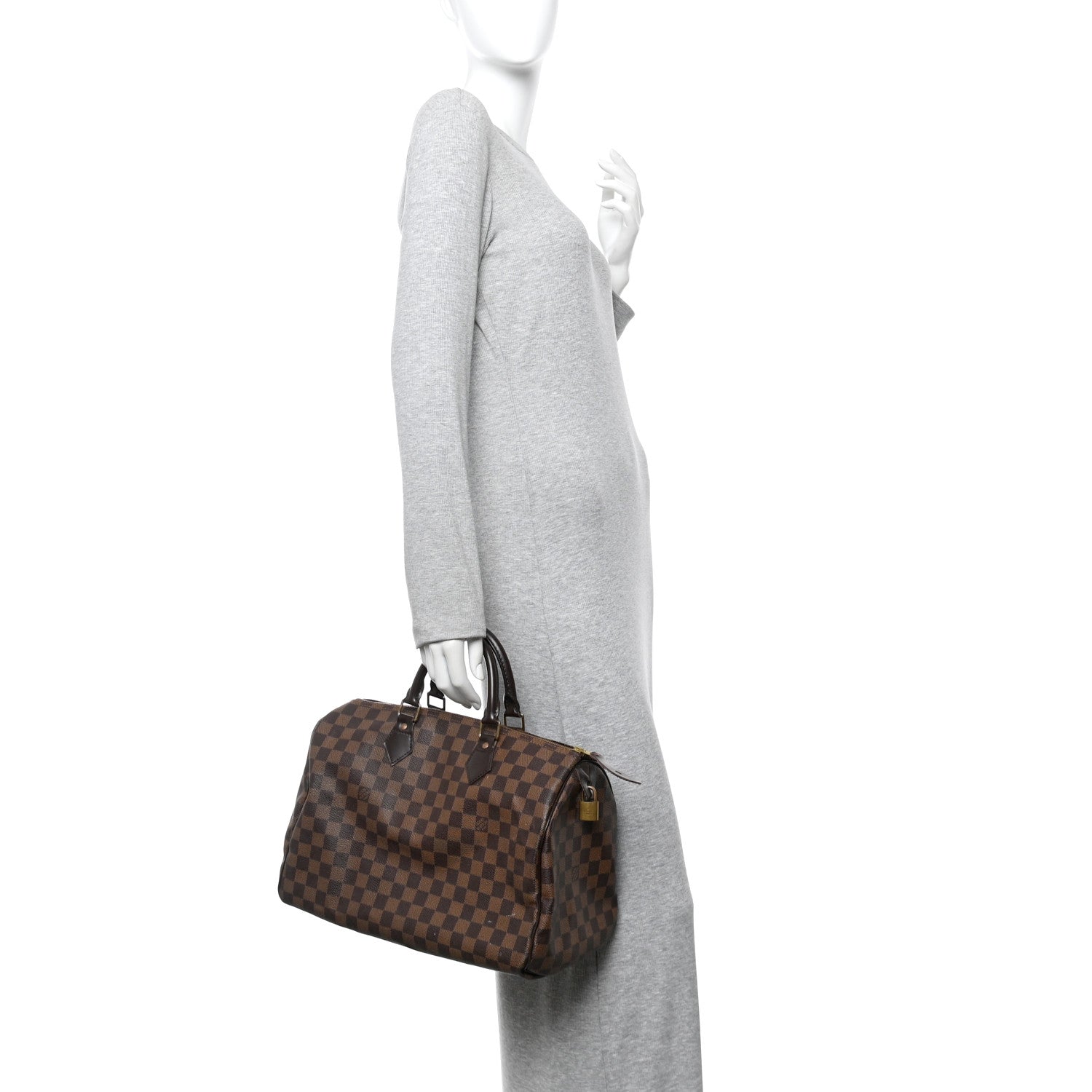 Louis Vuitton Damier Ebene Speedy 35 2 of 10
