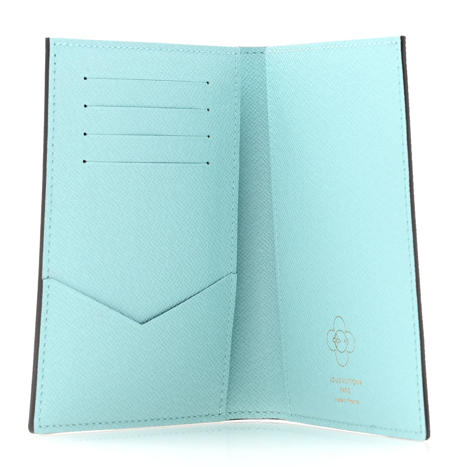 Louis Vuitton Monogram 2025 Christmas Animation Passport Cover Azur Frost 5 of 7