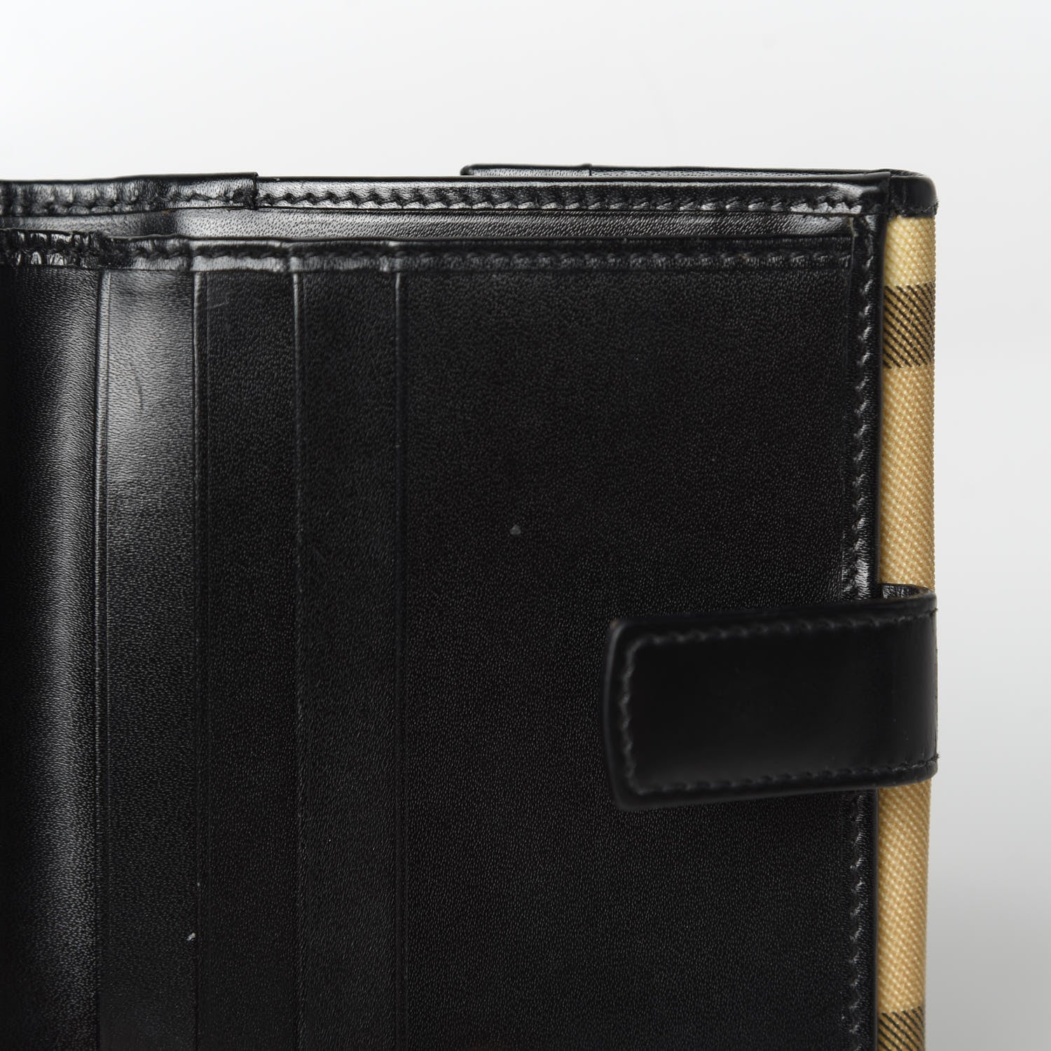 Burberry House Check Compact Wallet Black 10 of 12