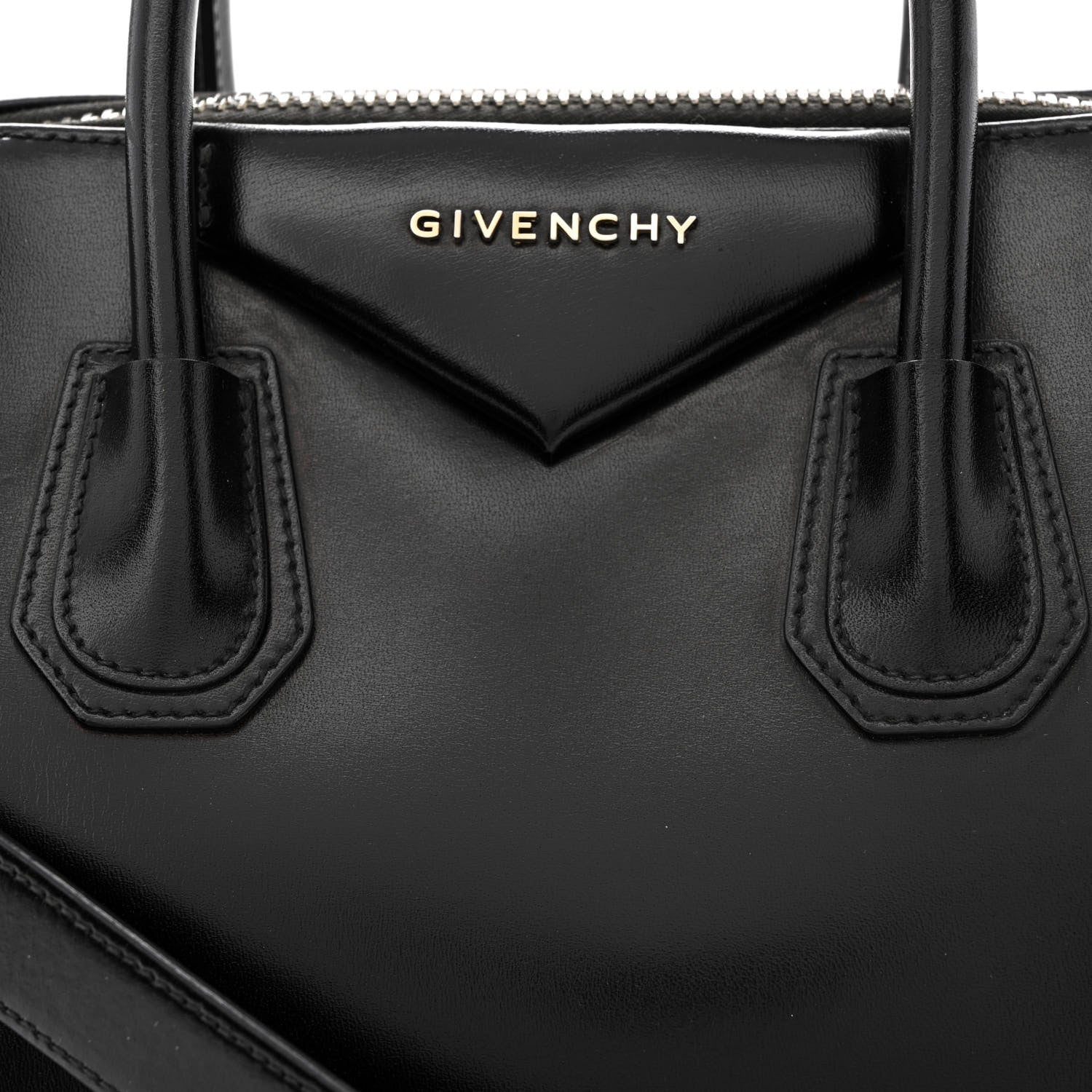 Givenchy Shiny Lord Calfskin Small Antigona Black 8 of 11
