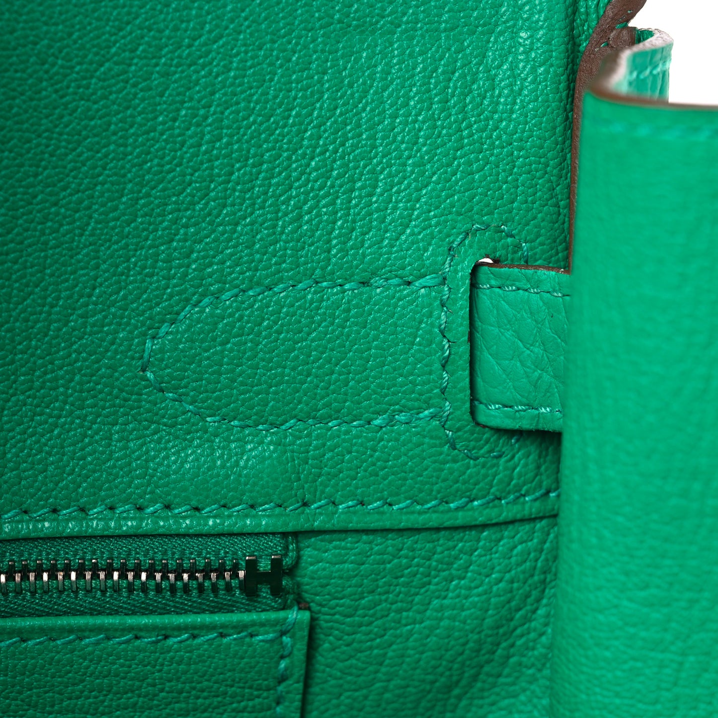 Taurillon Clemence Birkin 30 Menthe