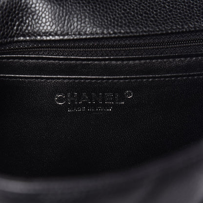 Chanel Caviar Quilted Jumbo Single Flap Black 9 of 11
