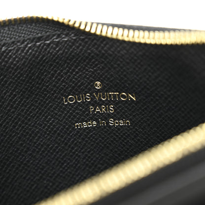 Louis Vuitton Monogram Slim Purse Black 6 of 7