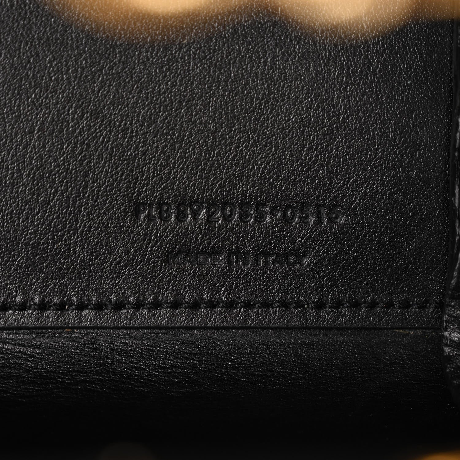 Saint Laurent Metallic Calfskin Lizard Embossed Nano Sac De Jour Gold 7 of 16