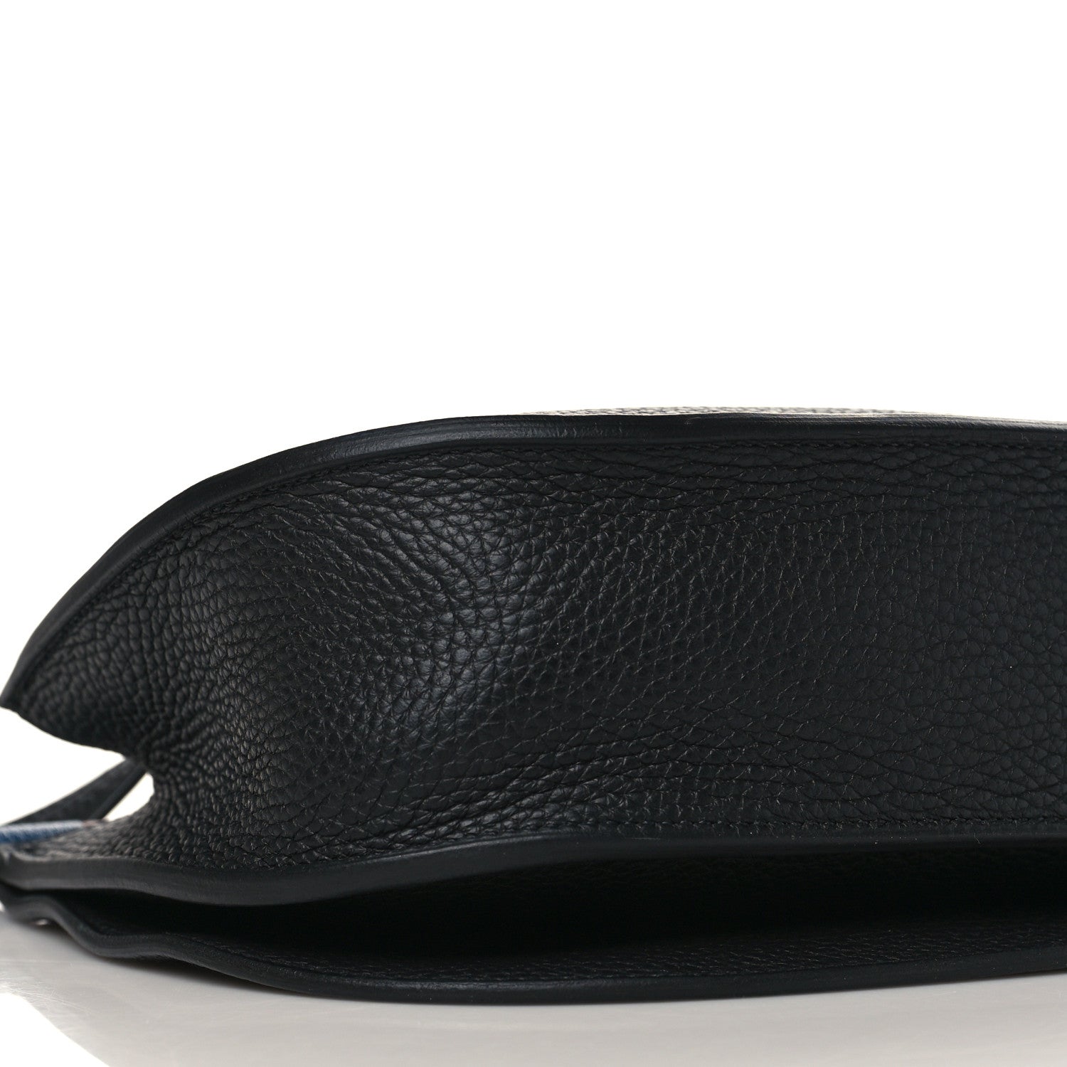Hermes Taurillon Clemence Chevre Mysore Saut 25 Black 7 of 9