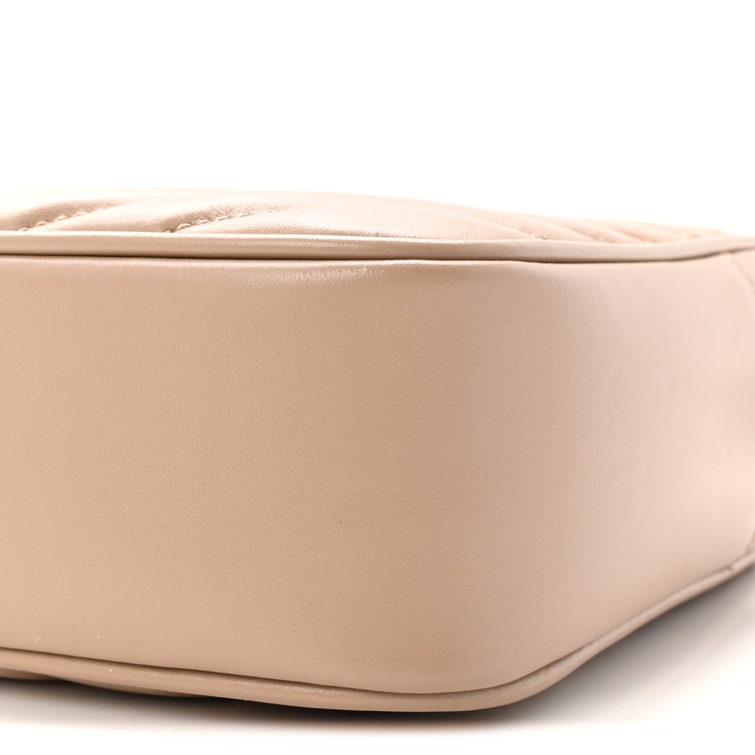 Saint Laurent Calfskin Matelasse Monogram Lou Camera Bag Dark Beige 9 of 9