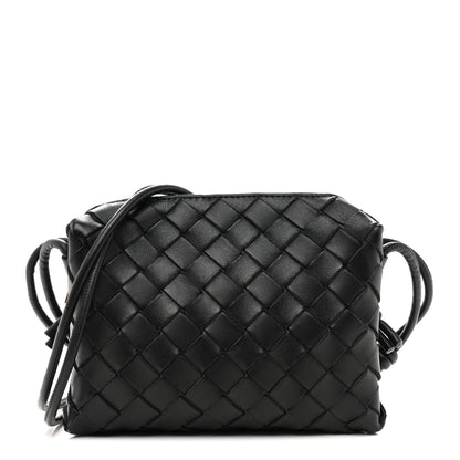 Bottega Veneta Nappa Intrecciato Mini Loop Camera Bag Black 1 of 11