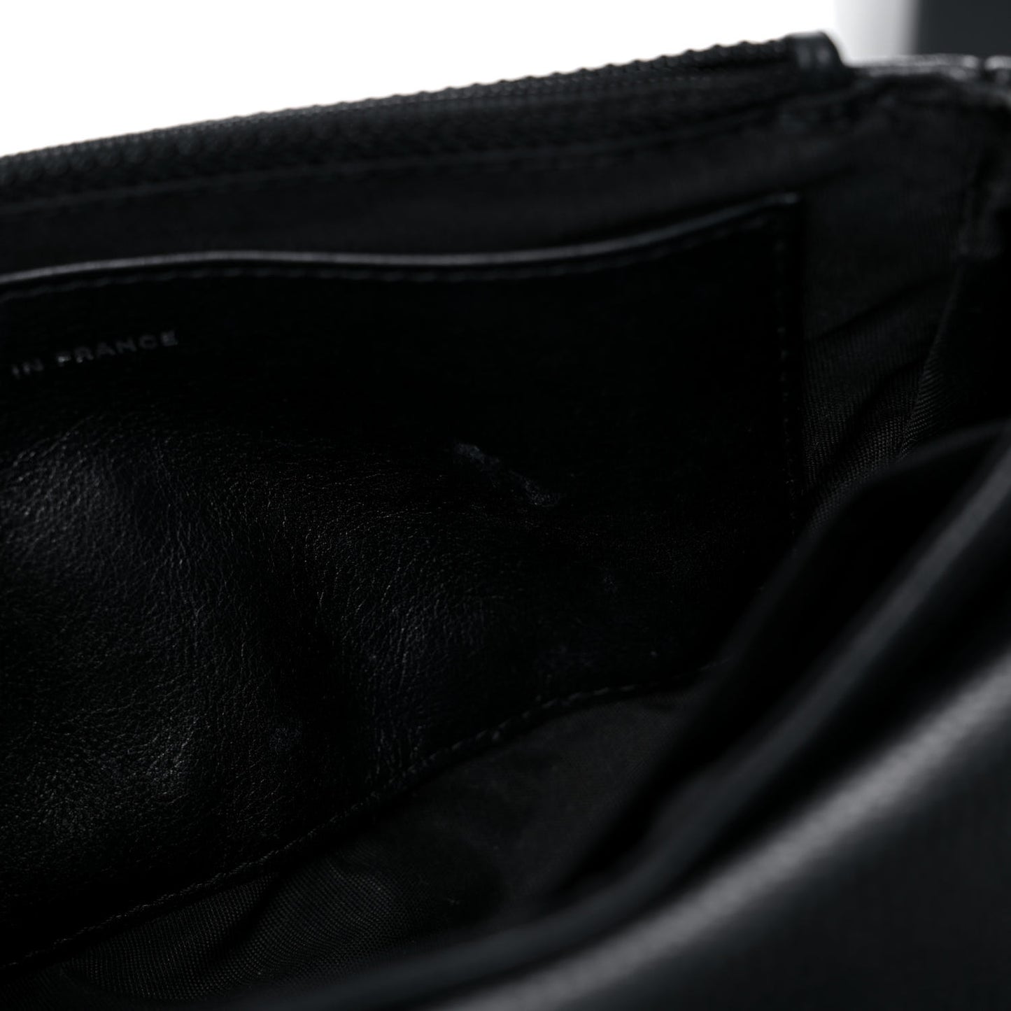Caviar Half Moon Wallet On Chain WOC Black