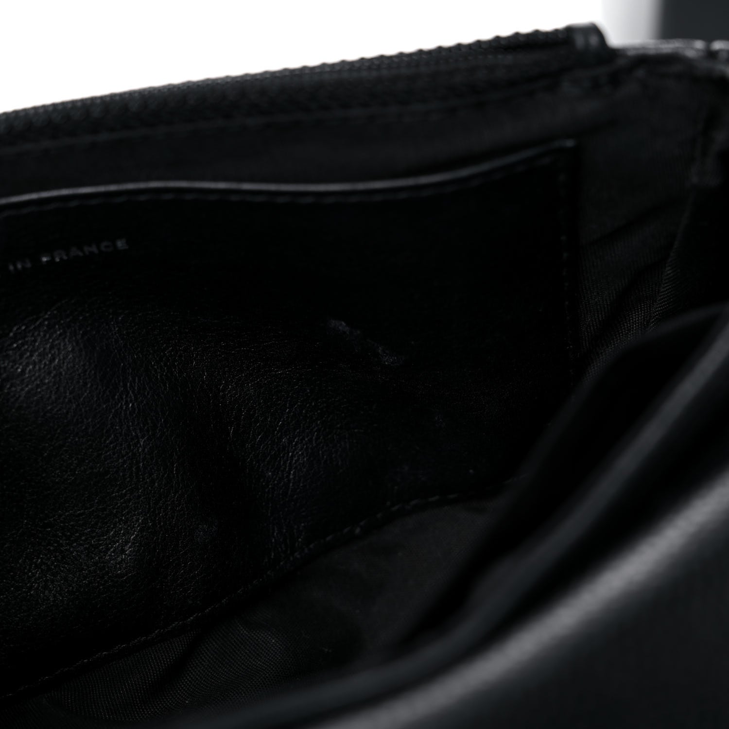 Chanel Caviar Half Moon Wallet On Chain WOC Black 13 of 16