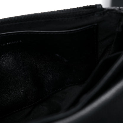 Chanel Caviar Half Moon Wallet On Chain WOC Black 13 of 16