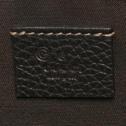 Gucci Crystal Monogram Cosmetic Pouch Dark Brown 6 of 9