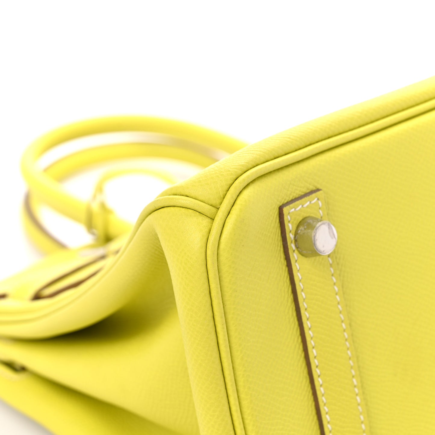Epsom Candy Birkin 30 Lime Gris Perle