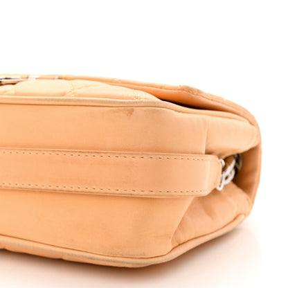 Chanel Lambskin Quilted Medium Icons Secret Label Flap Beige 10 of 15
