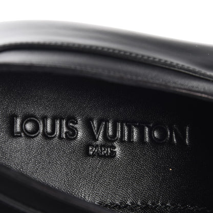 Louis Vuitton Lambskin Derby Lace Up Shoes 8 Black 7 of 7
