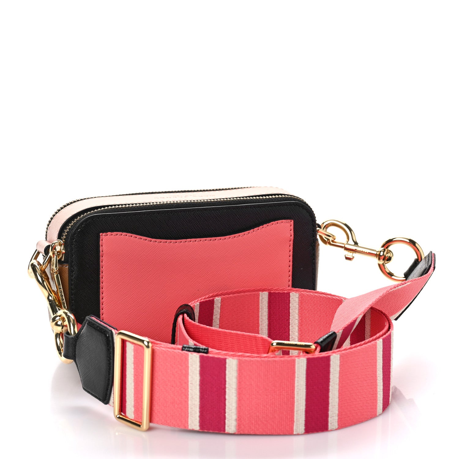 Marc Jacobs Saffino Small Snapshot Camera Bag Coral Multi 3 of 8