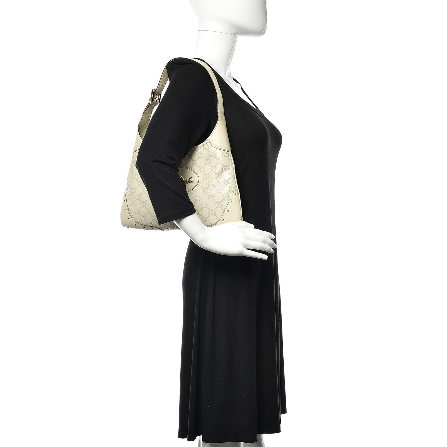 Guccissima Punch Hobo Off White