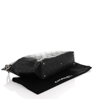Chanel Calfskin CC Pocket Hobo Black 5 of 8
